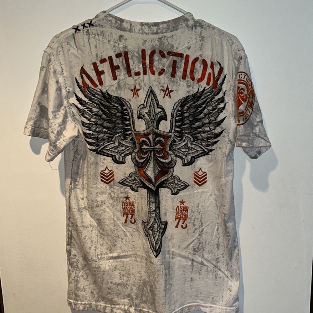 Affliction Graphic T-Shirt Size Large - Picture 7 of 7